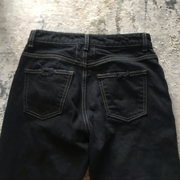 Authentic Saint Laurent Distressed Black Jeans - Picture 3 of 8
